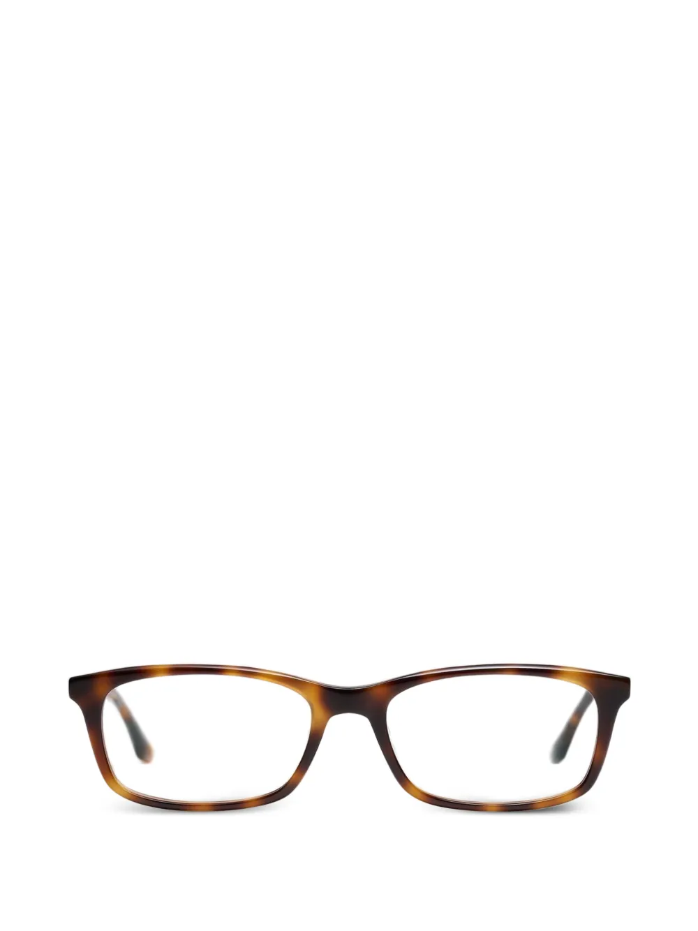 Peter And May Emilia rectangle-frame glasses - Marrone