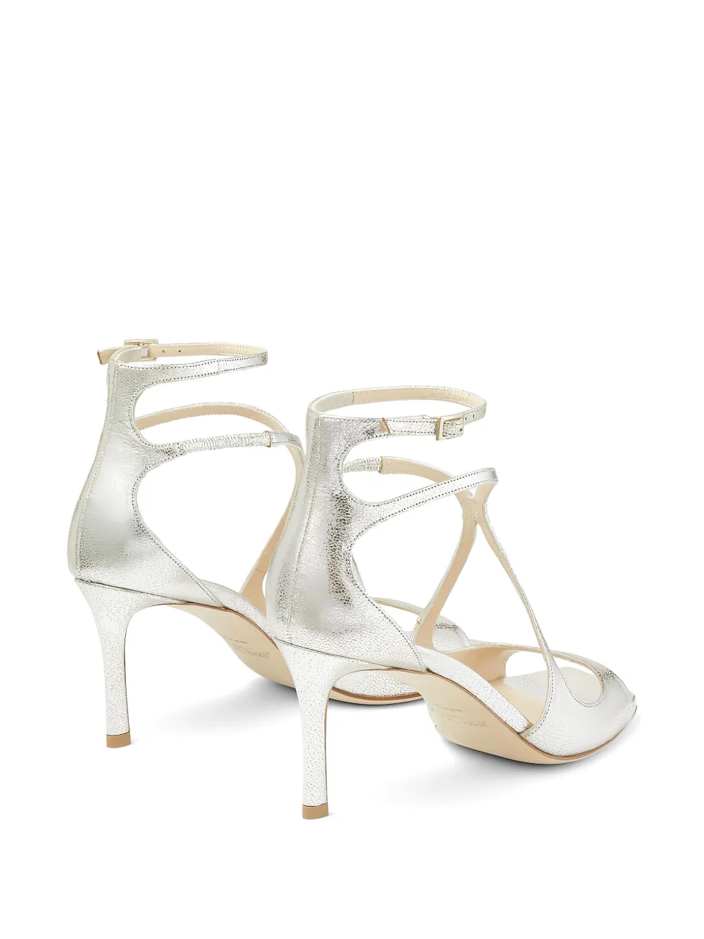 Jimmy Choo Azia buckle sandals Goud