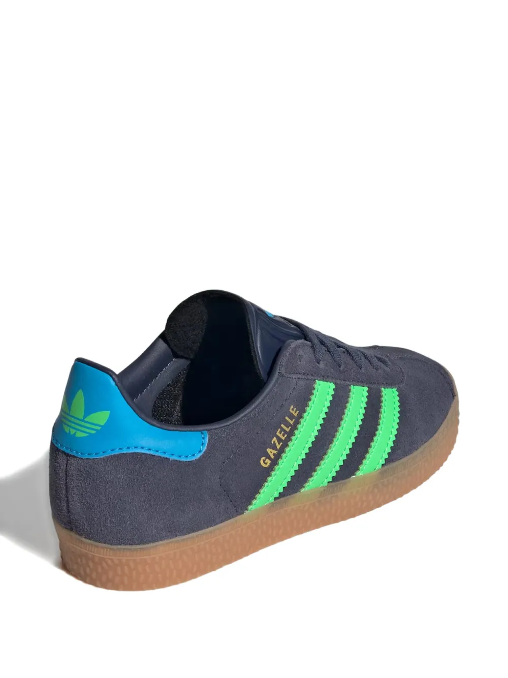 adidas Kids Gazelle striped sneakers Blauw