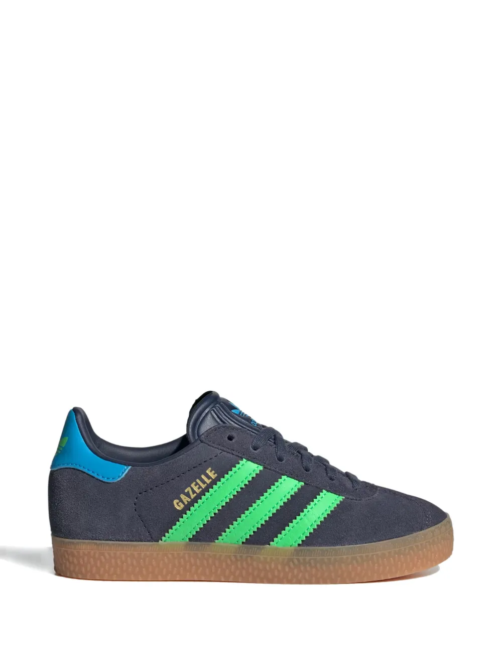 adidas Kids Gazelle striped sneakers Blauw
