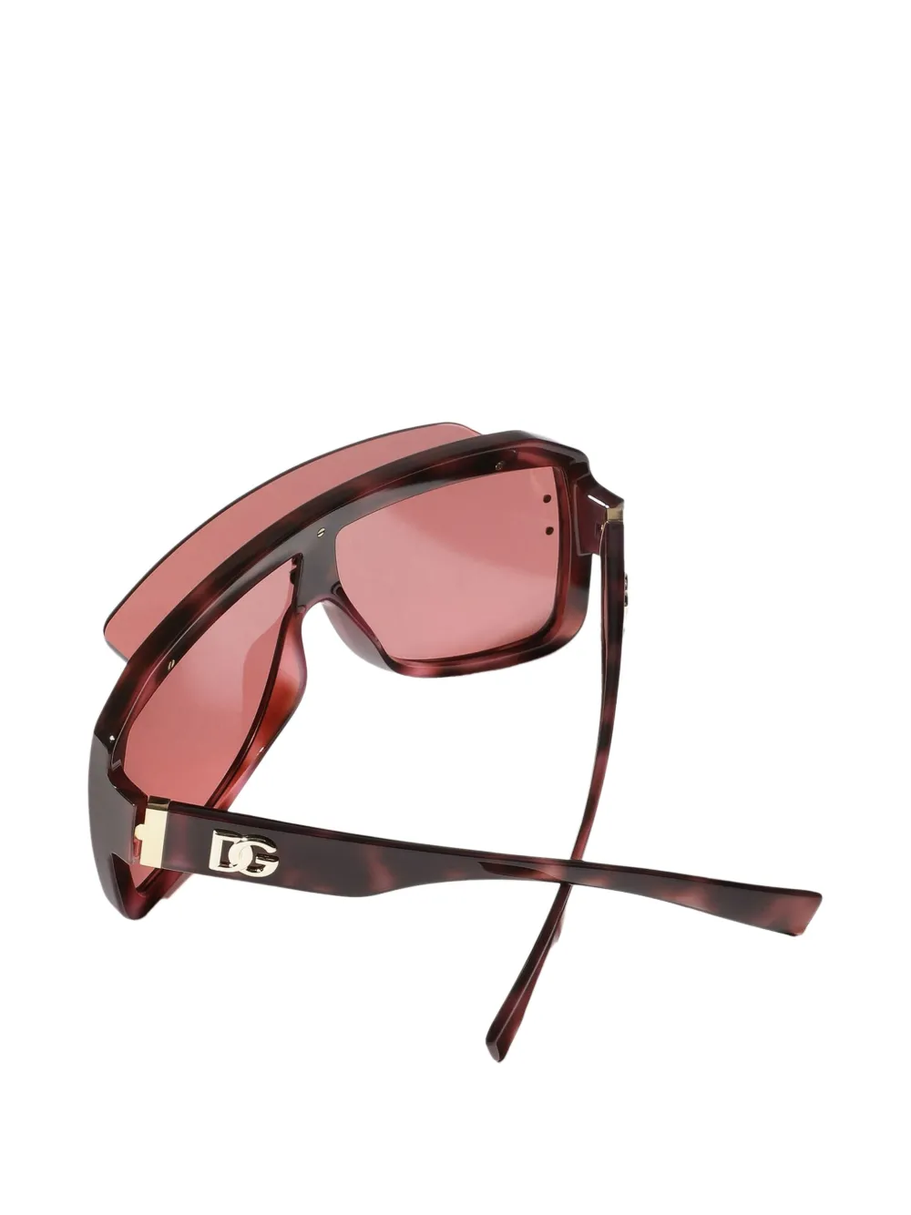 Dolce & Gabbana Eyewear DG Crossed zonnebril Bruin