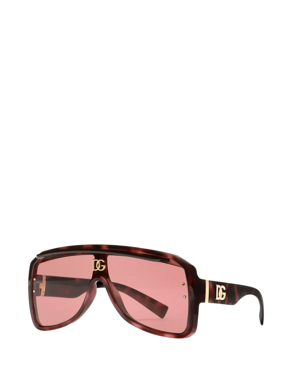 Dolce & Gabbana Eyewear DG Crossed zonnebril Bruin