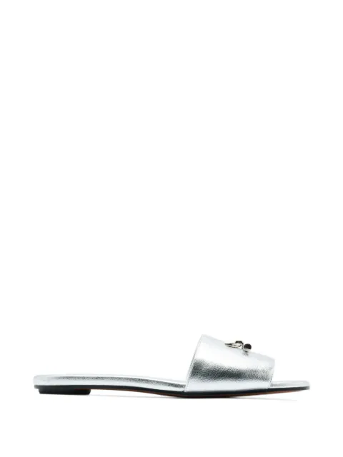 Alexander McQueen open toe flat sandals