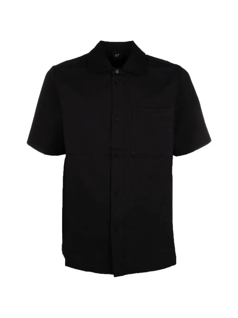 Alphatauri short-sleeve patch-pocket shirt - Blu