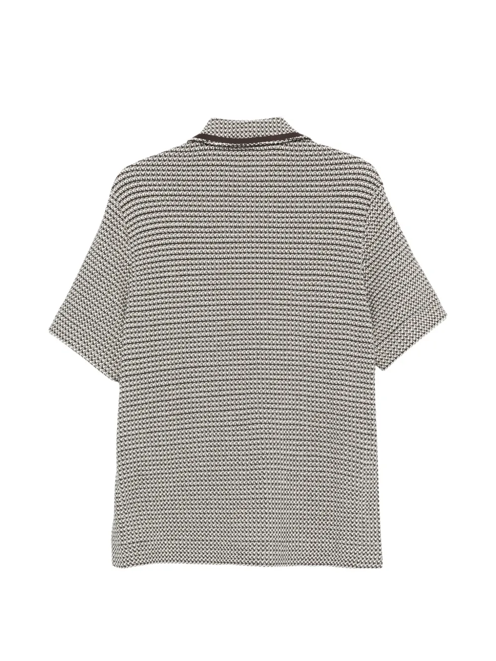 BOSS Overhemd met korte mouwen Beige