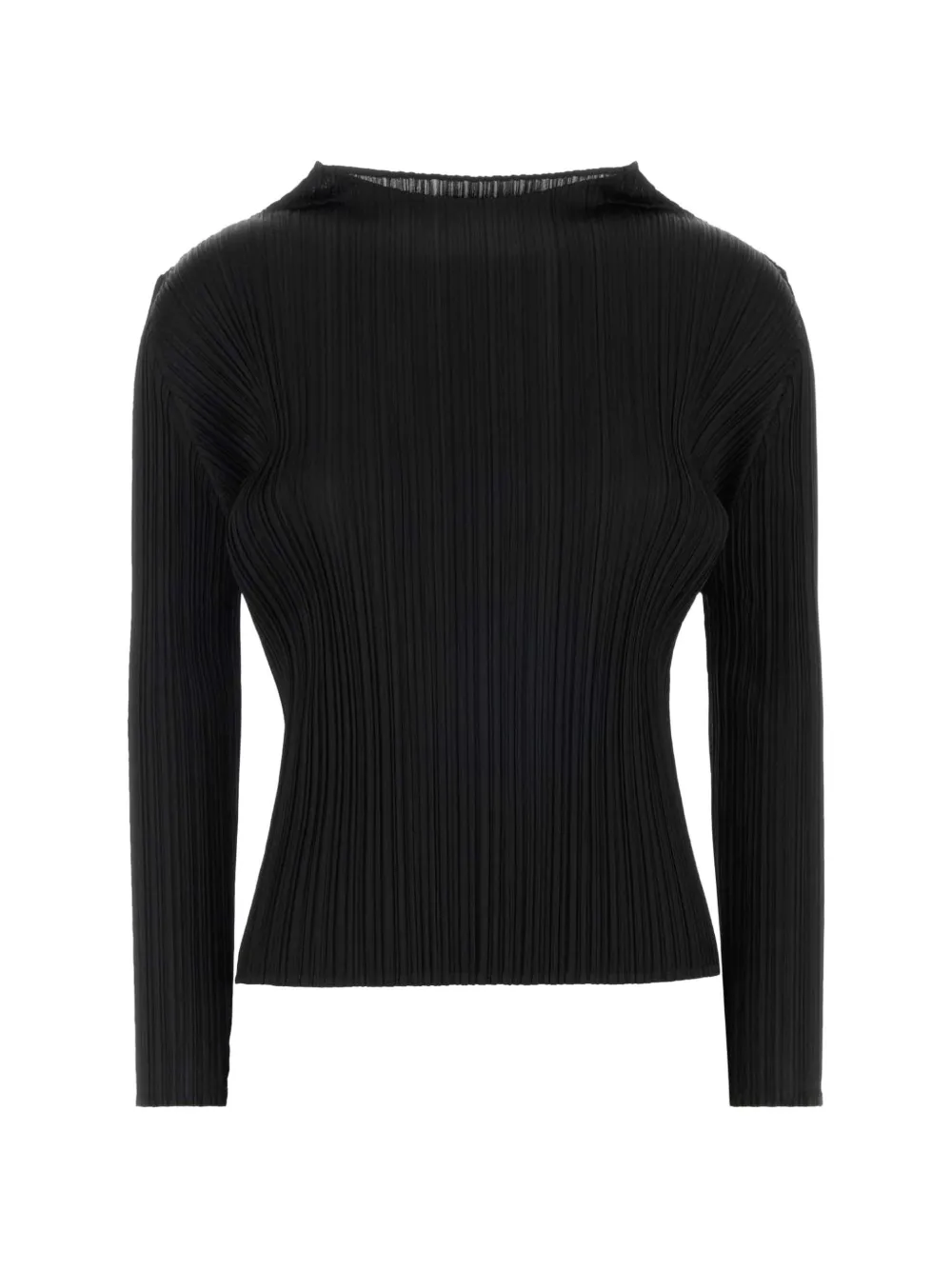 Pleats Please Issey Miyake pleated top - Nero