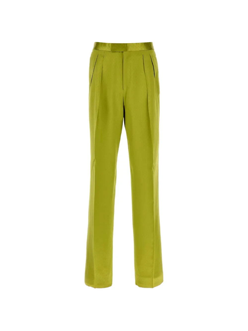 TOM FORD satin trousers - Verde