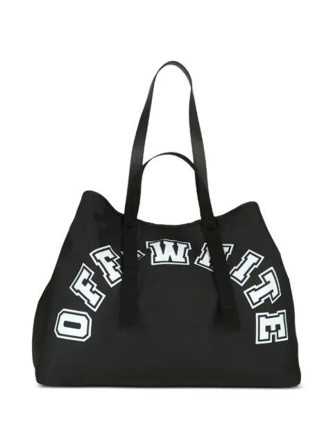 Off-White logo-print tote bag