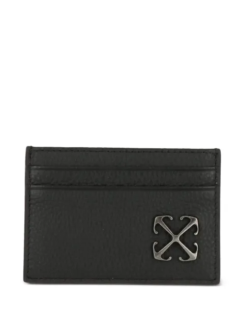 Off-White Arrows logo-plaque card holder