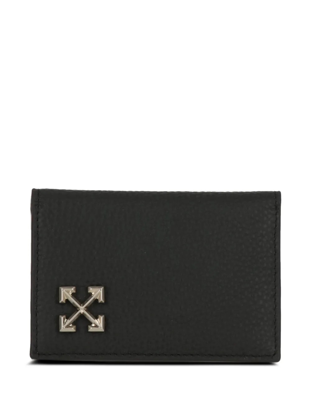 Off-White Arrows-plaque bifold wallet - Nero