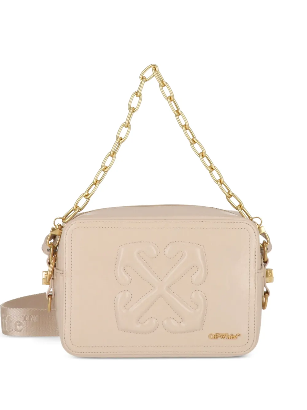 Off-White Arrows-motif crossbody bag - Toni neutri