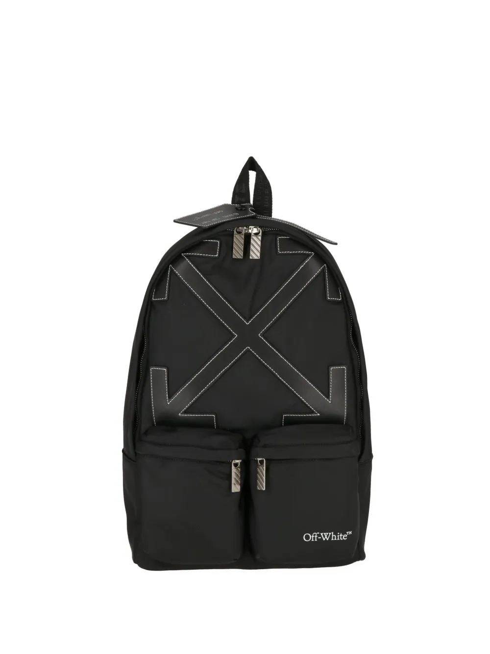 Off-White Arrows-patch Industrial backpack | negro | Image 1