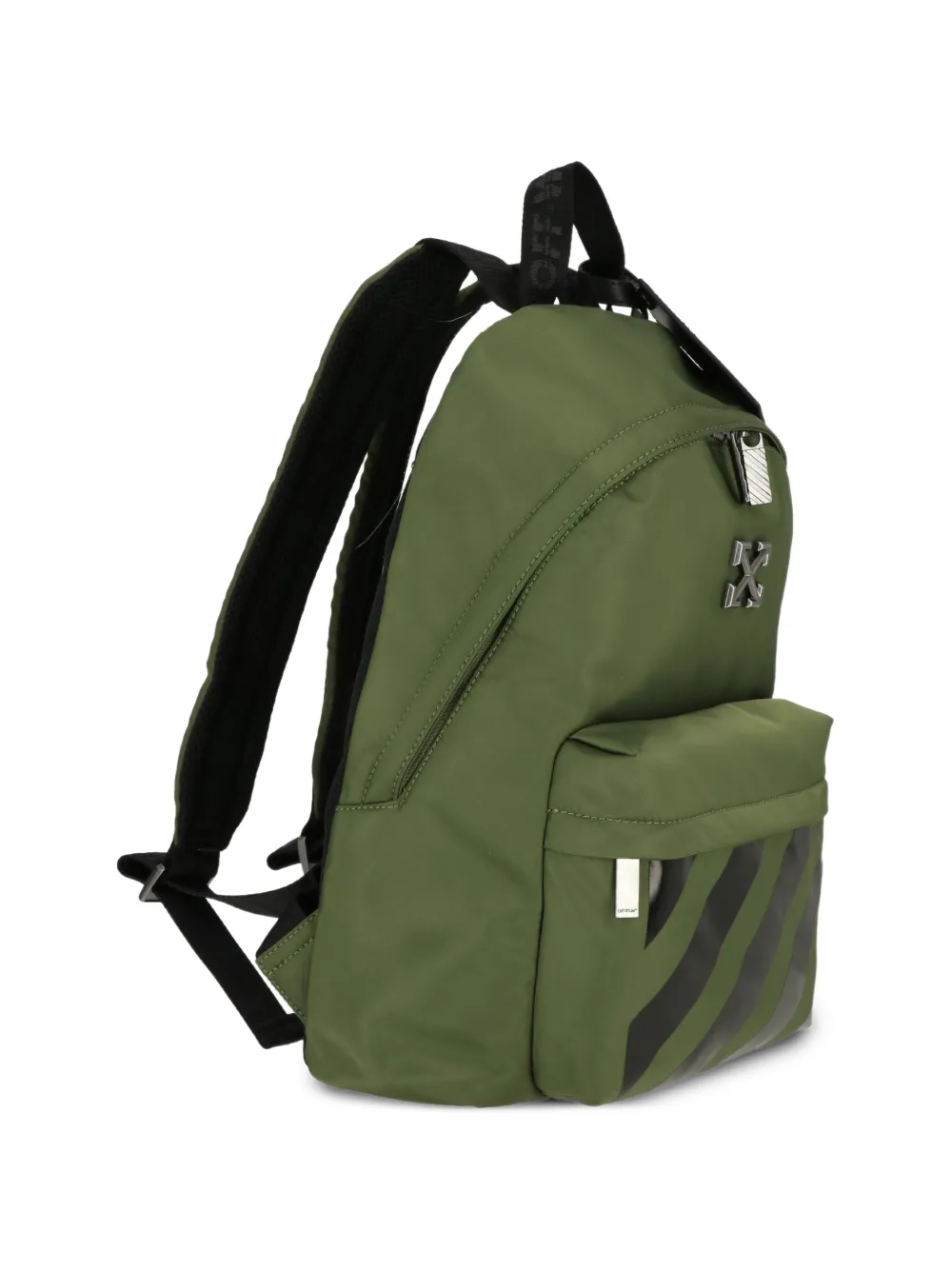  Off-white Zaino Arrows A Righe - Verde 
