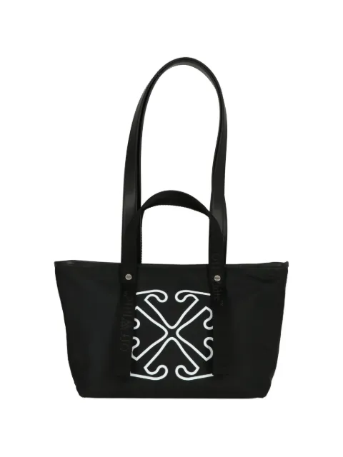 Off-White Arrows-motif logo-strap tote bag