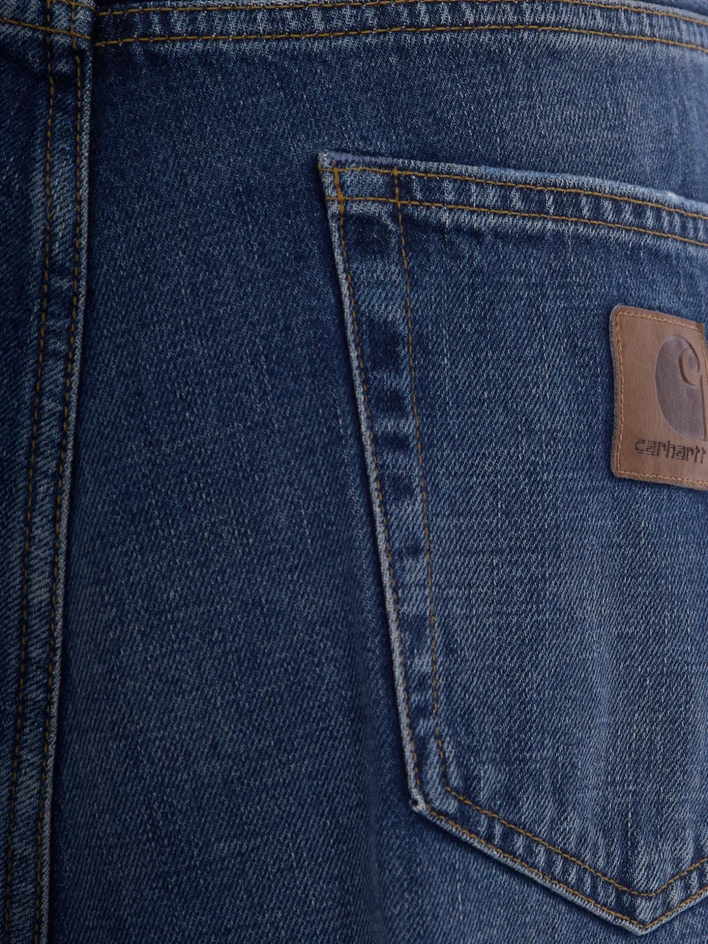 Carhartt WIP Aaron denim jeans Blauw