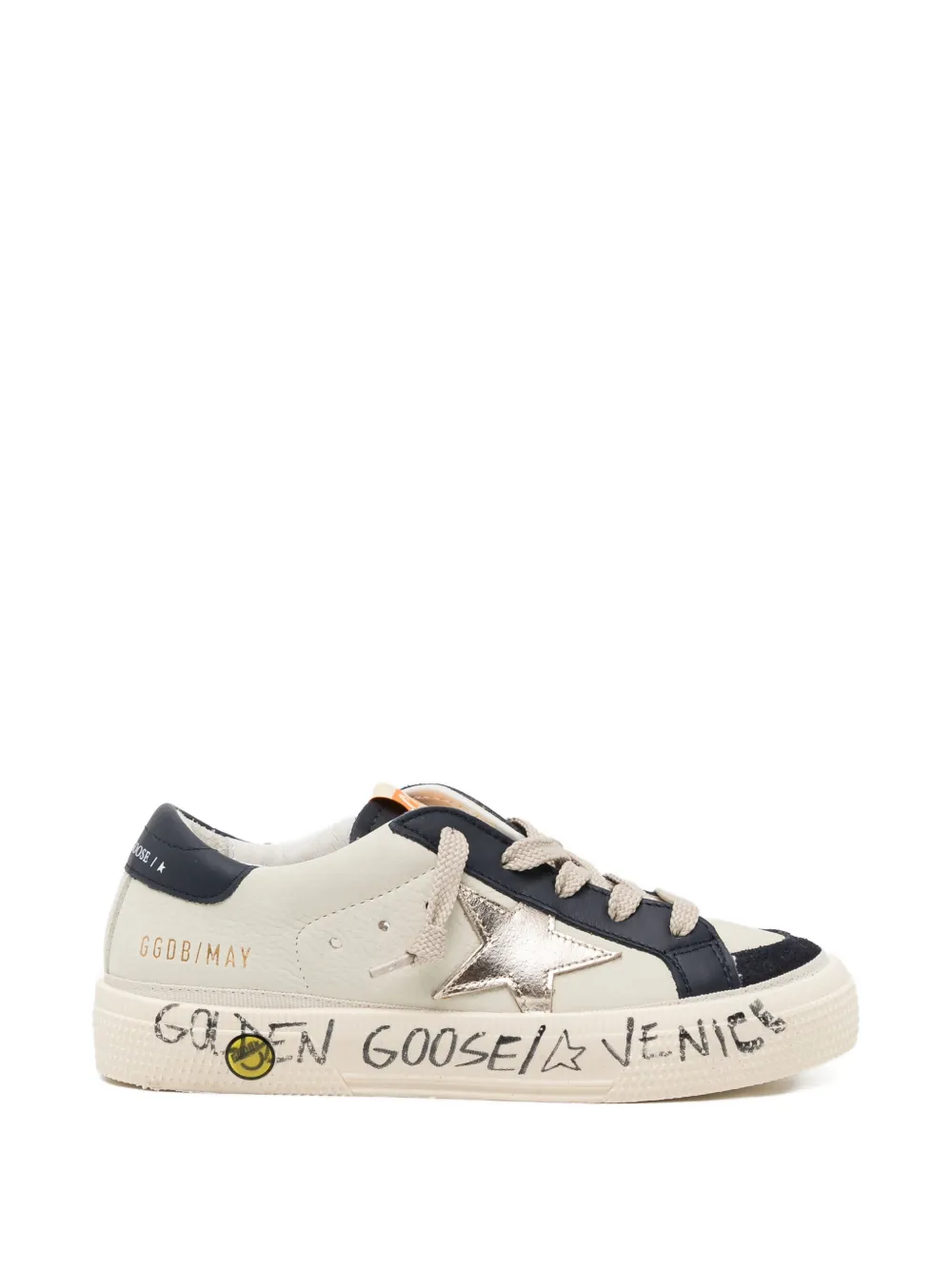 Golden Goose Kids May sneakers - Toni neutri