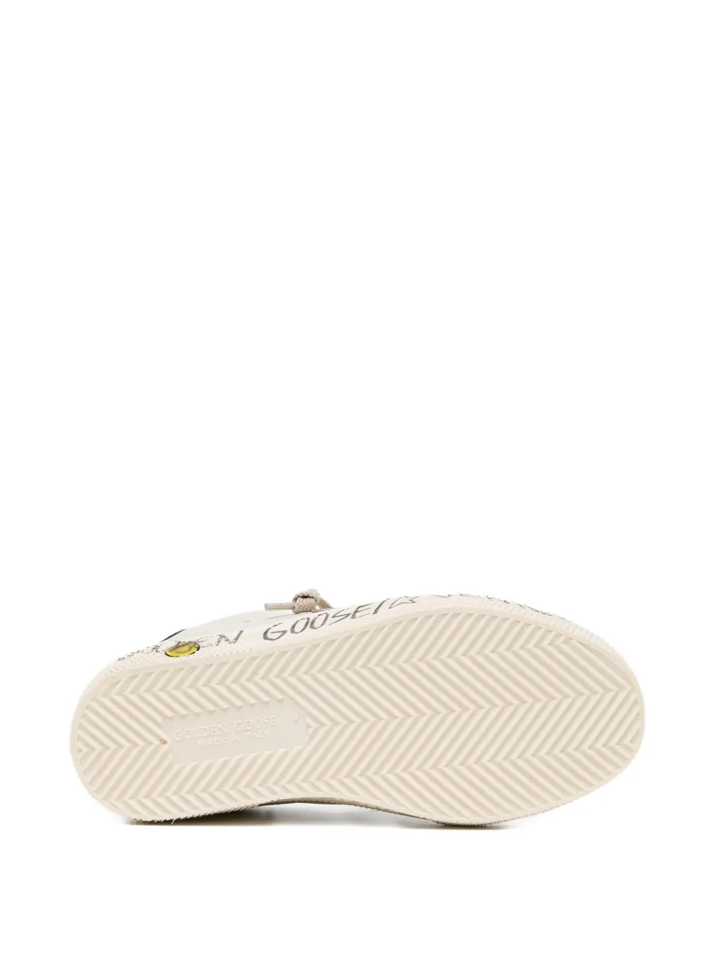 Golden Goose Kids May sneakers Beige