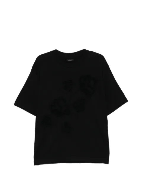 Taakk floral-embroidered T-shirt