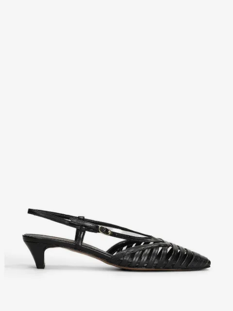 biancadi caged slingback pumps