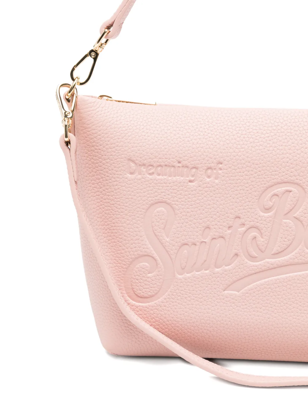 MC2 Saint Barth Aline crossbodytas met logo-reliëf Roze