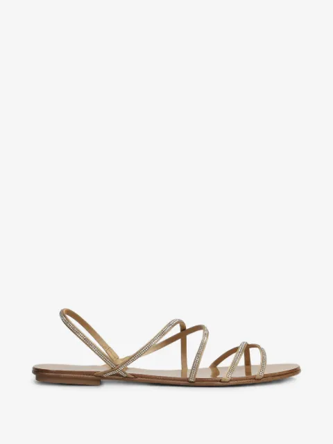 Pedro Garcia Esme crystal-embellished strappy sandals