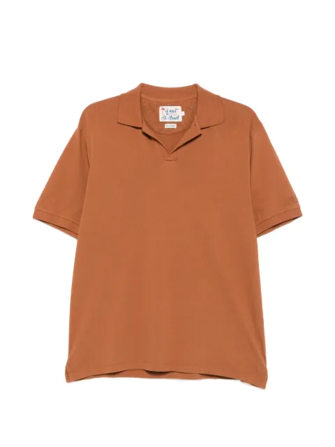 MC2 Saint Barth Charles logo-embroidered polo shirt