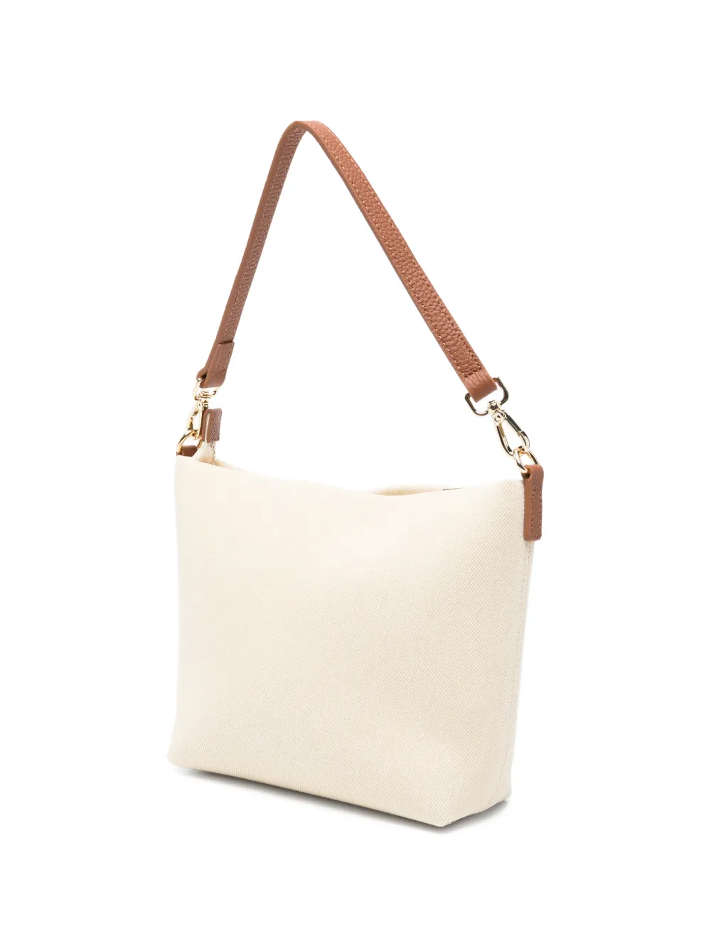 MC2 Saint Barth Aline shopper met geborduurd logo Beige