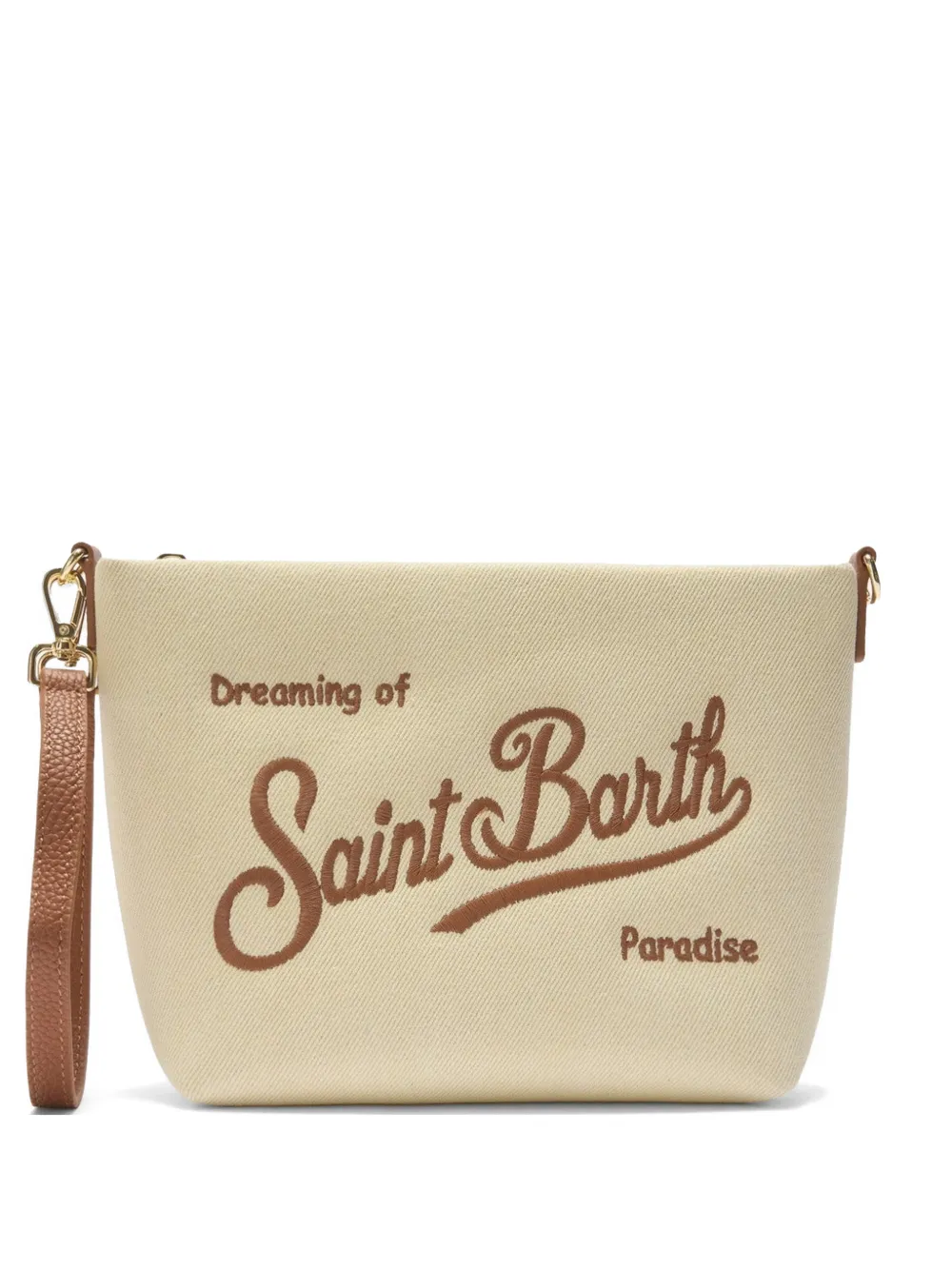 MC2 Saint Barth Aline bag in canvas with leather details