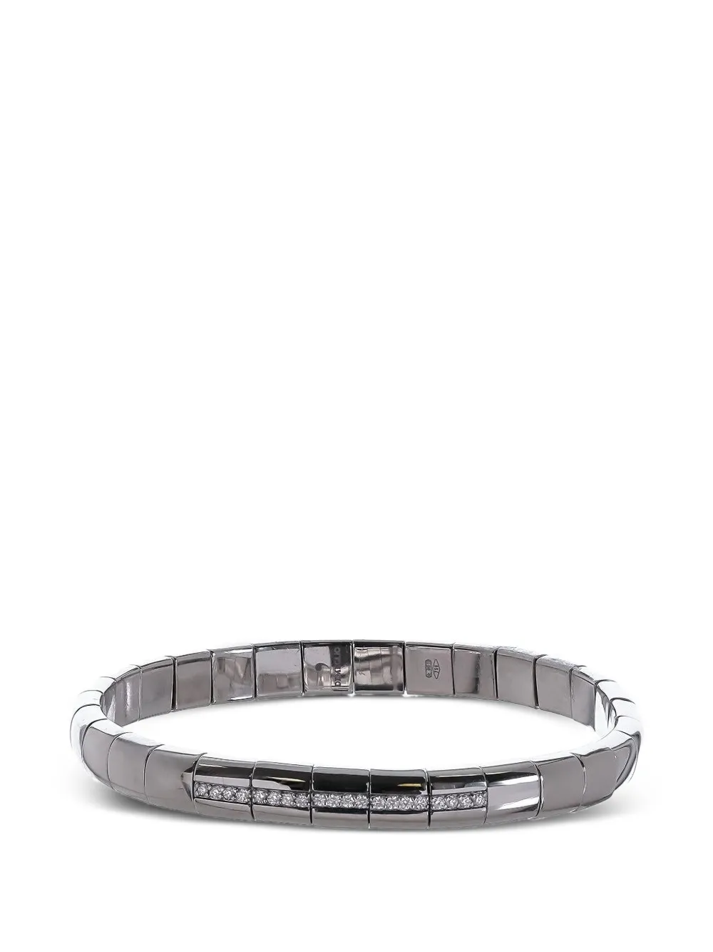 Roberto Demeglio diamond stretch bracelet - Argento