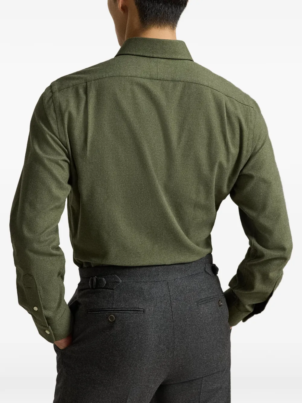 Polo Ralph Lauren Overhemd met geborduurd logo Groen