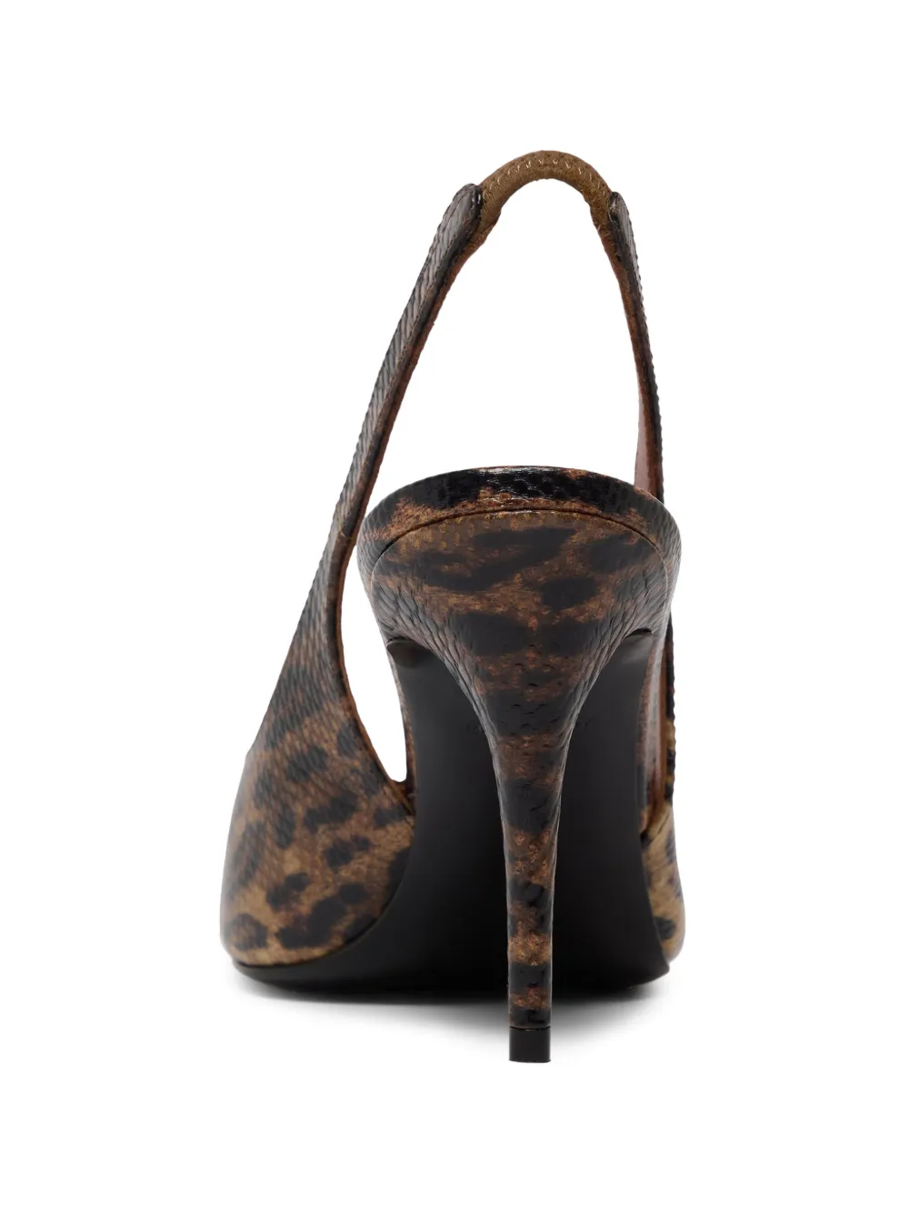 Amina Muaddi Anok slingback pumps Beige