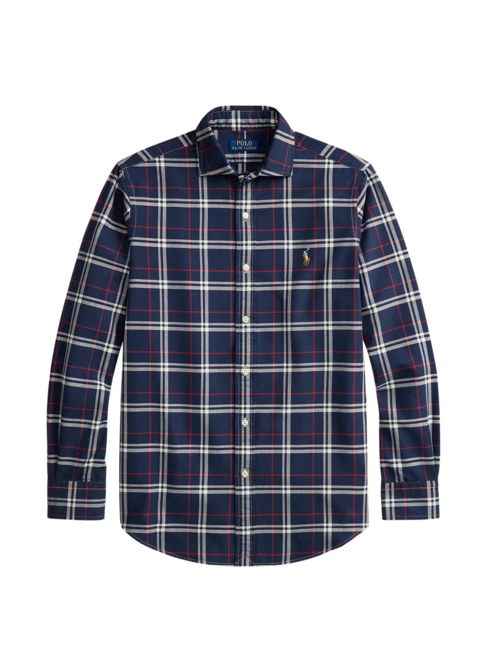 Polo Ralph Lauren Camicia a quadri a maniche lunghe - Blu