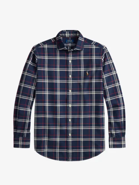 Polo Ralph Lauren camisa manga larga con estampado de cuadros