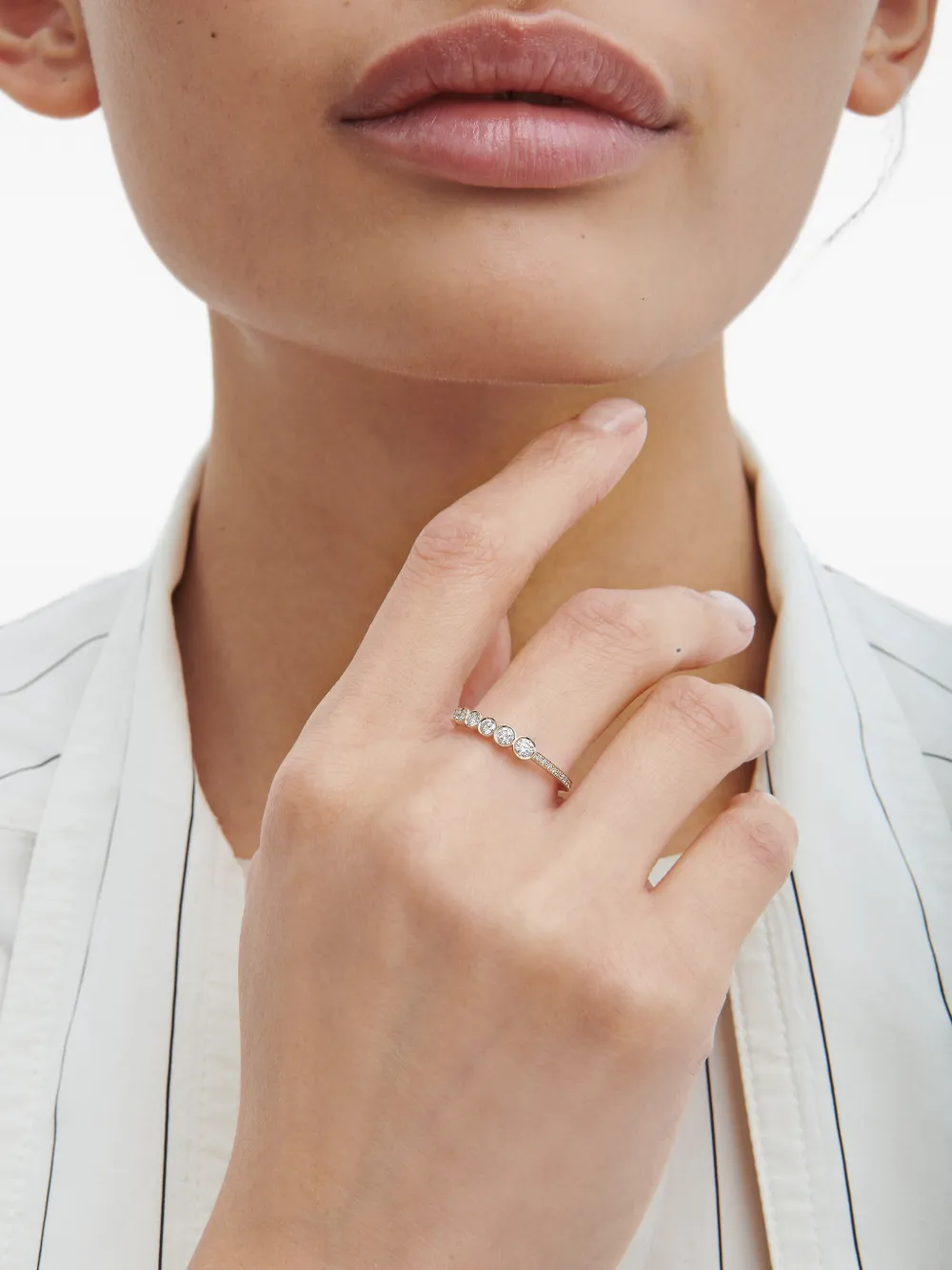 Sophie Bille Brahe Pleine Lune diamond ring - Oro