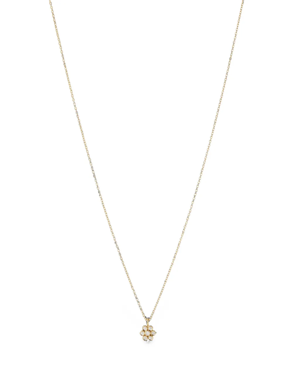 Sophie Bille Brahe Lily Fleur diamond necklace - Oro
