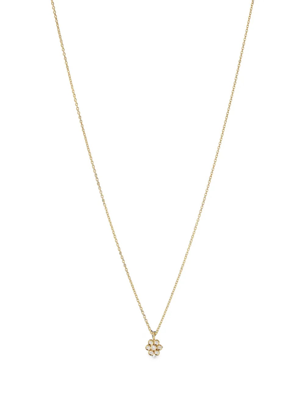 Sophie Bille Brahe Lily Fleur diamond necklace - Oro