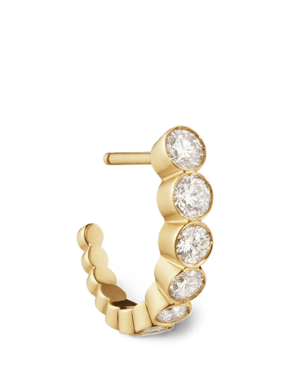 Sophie Bille Brahe Orecchino Boucle con diamanti - Oro