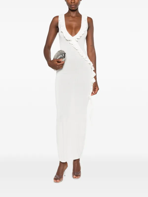 satin tube dress Taylor Maxi Dress, in Ivory Luxe Satin, Size: Large | Show Me Your Mumu This dress is perfect Vintage 1920s Black Velvet elegant silhouette Color:LEMON YELLOW