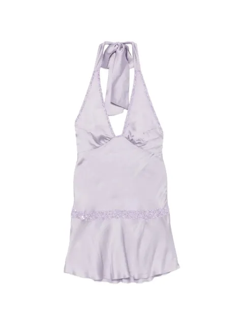 Asta Resort Celine bead-embellished mini dress