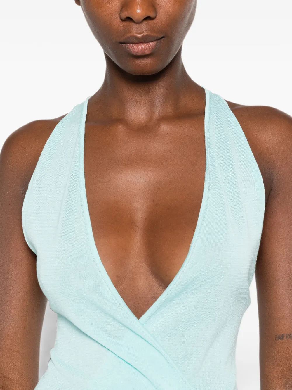 Asta Resort Lila maxi-jurk Blauw