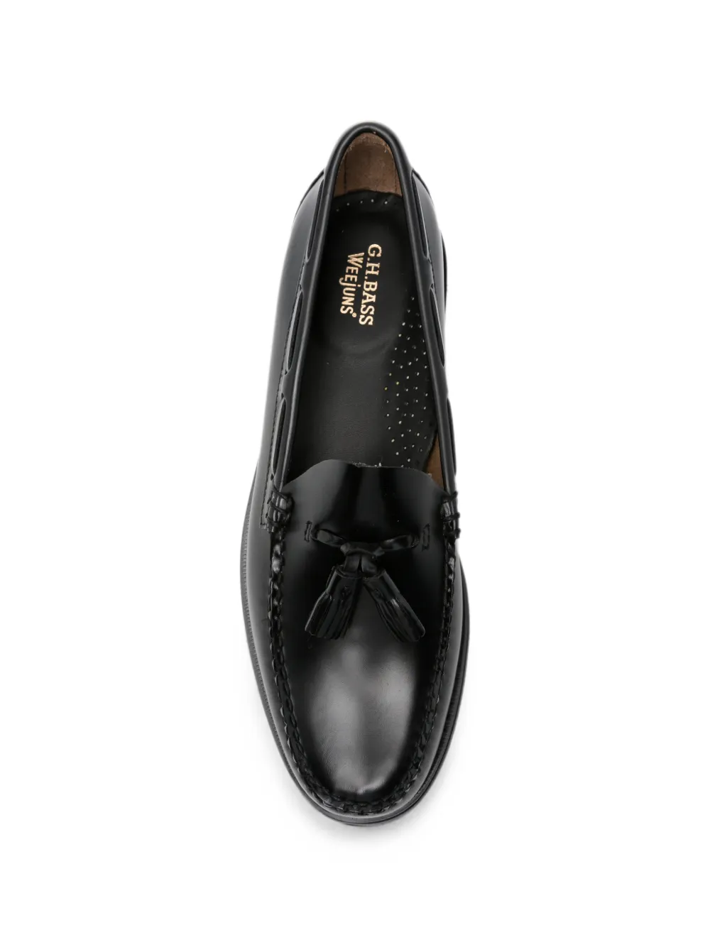 G.H.Bass Weejun Heritage Larkin tassel loafers Zwart