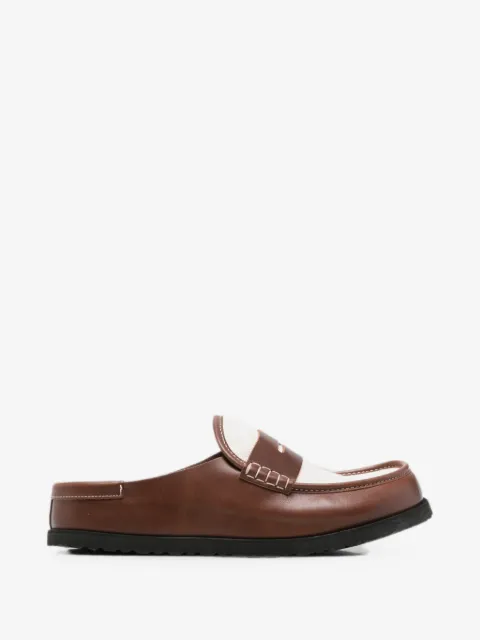 Birkenstock Naples penny-strap mules