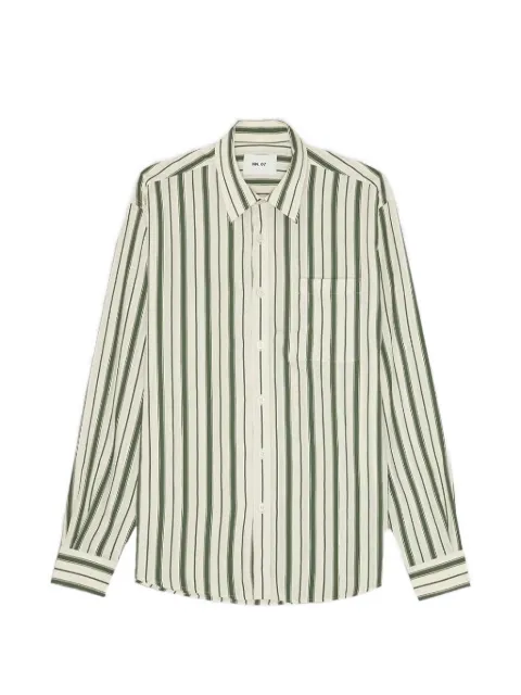 NN07 striped button-up shirt