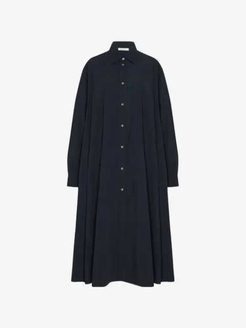 The Row Zeph buttoned shirt-dress