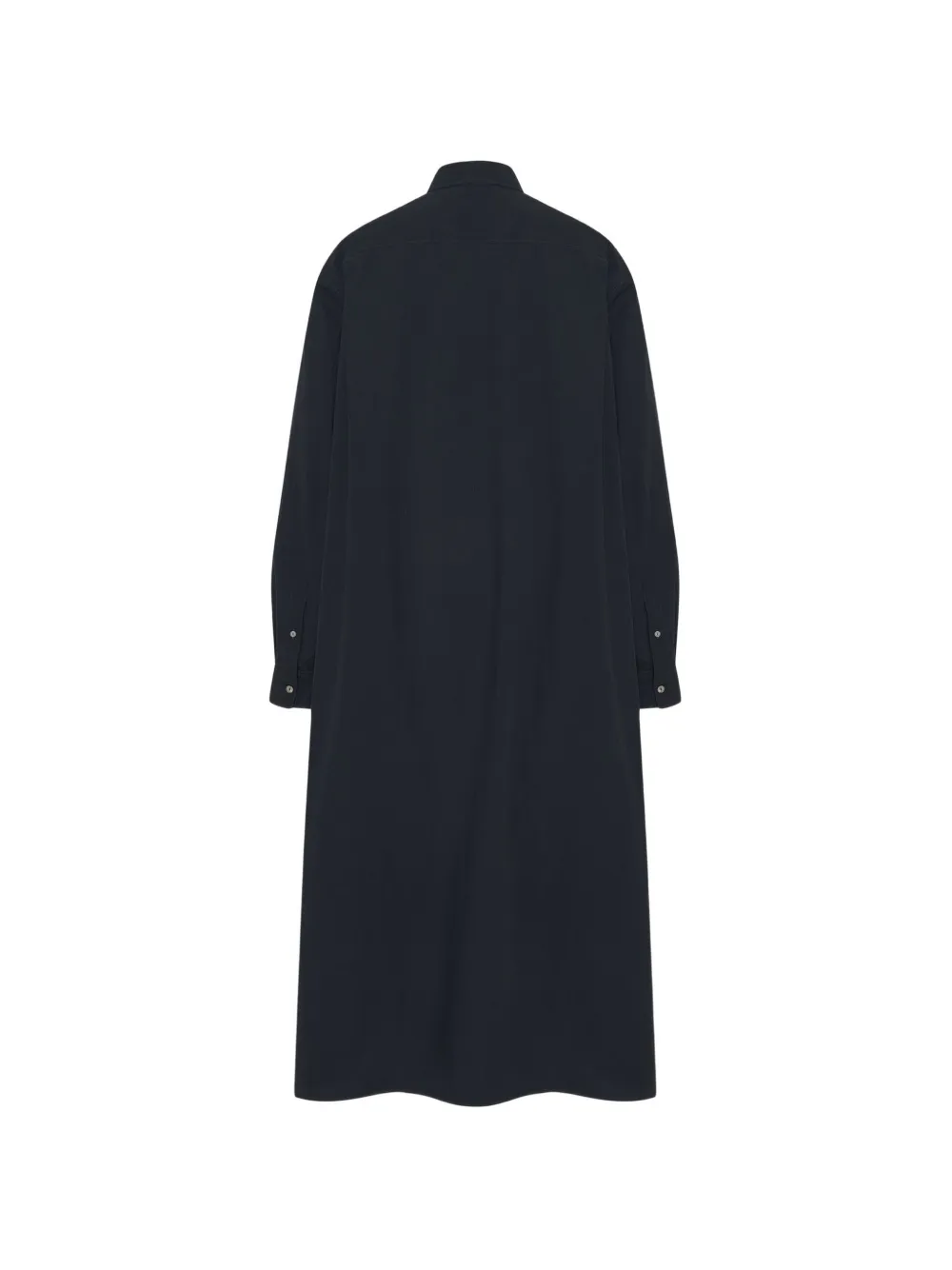 The Row Zeph blousejurk met knopen Zwart