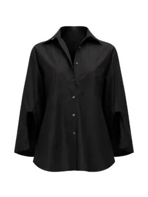 FRAME puffed-sleeve Shirt | Blue | FARFETCH RO