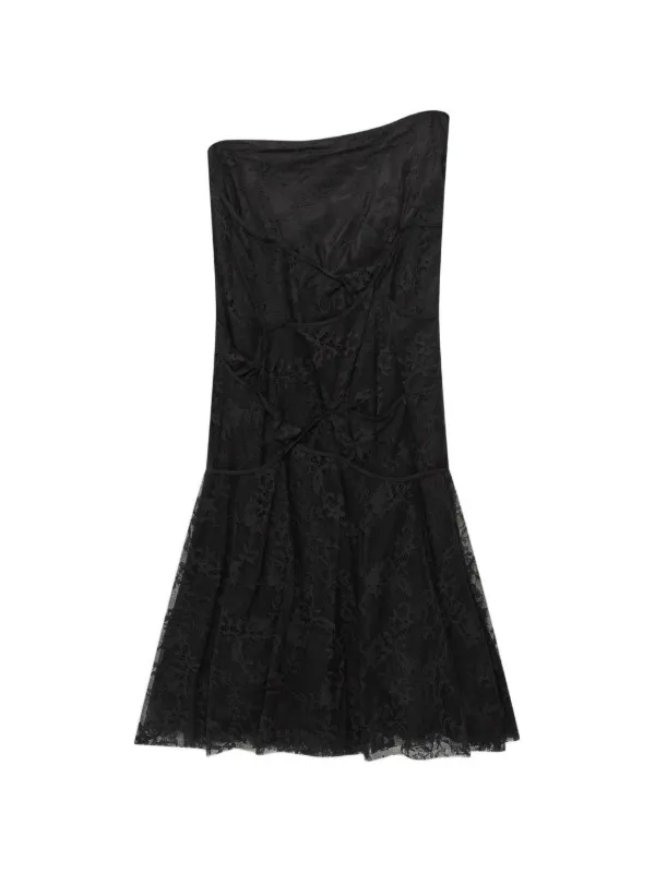 Junya Watanabe Lace Skirt in Black
