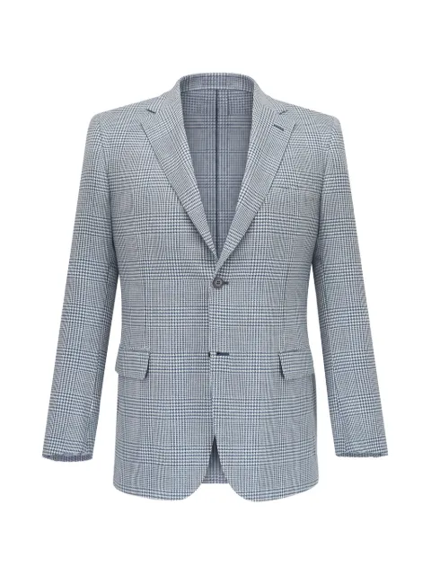 Brioni check-pattern blazer