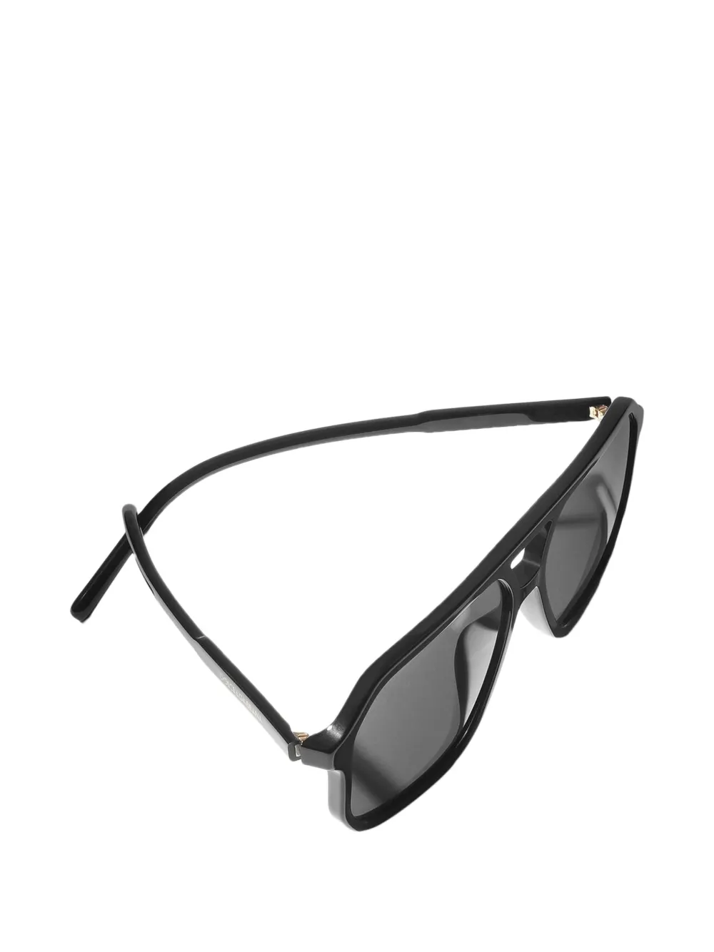 Dolce & Gabbana Eyewear Browline zonnebril Zwart