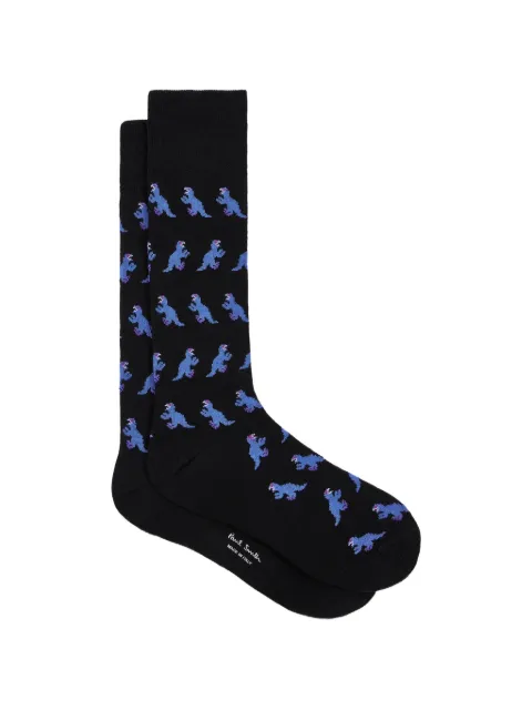 Paul Smith dinosaur-pattern socks